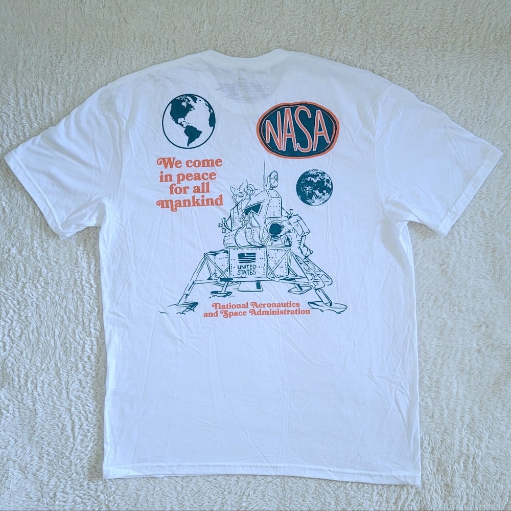 Mad😡 Engine Global🌎 LLC NASA🚀 Graphic Tee👕 - NWOT